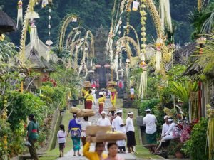 Bali Kintamani Volcano View Tour Package 4 Djuli Pamungkas Galungan di Panglipuran